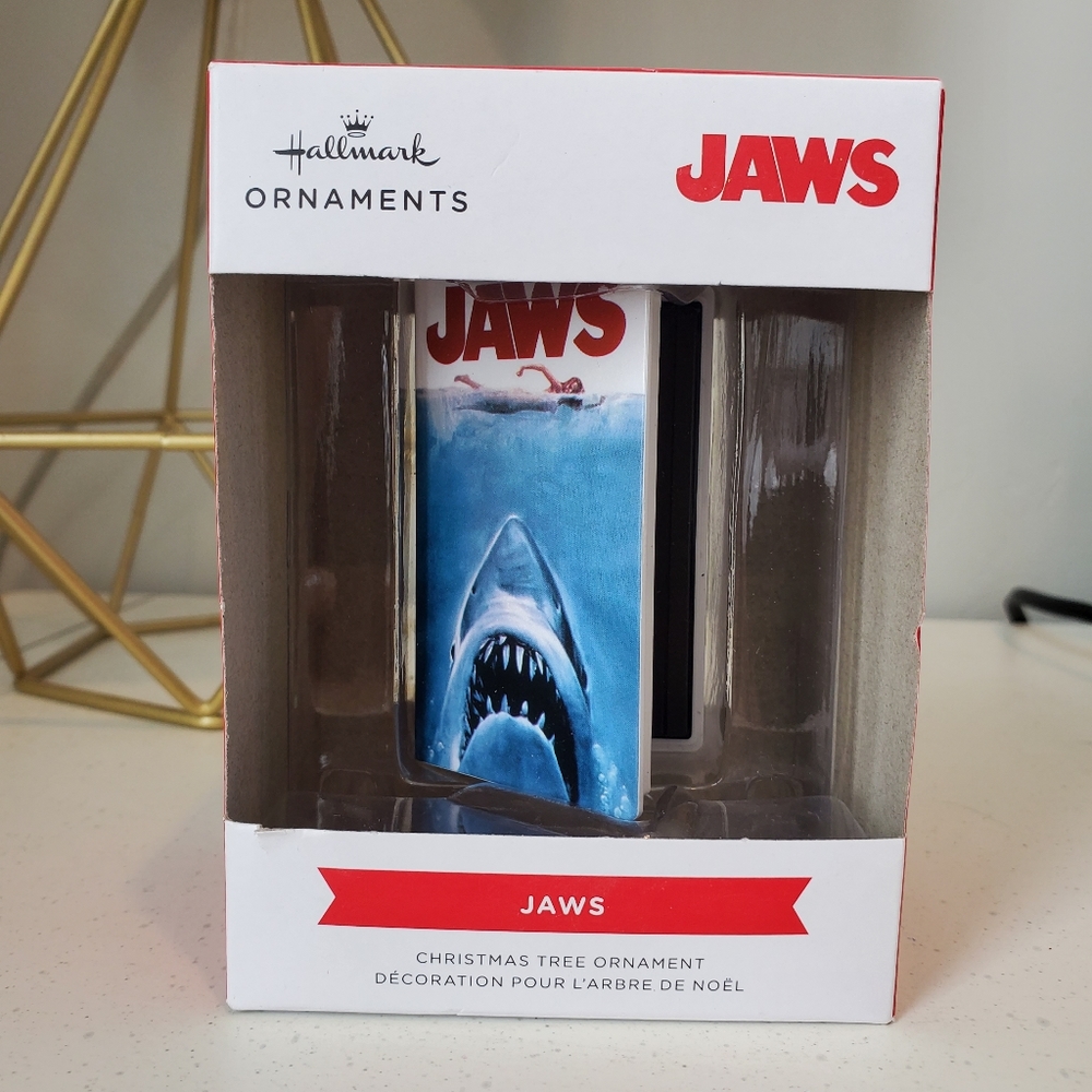 NIB Jaws VHS Retro Hallmark Tree Ornament